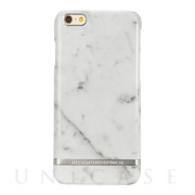 【iPhone6s/6 ケース】R＆F Classic (White Marble/Silver)