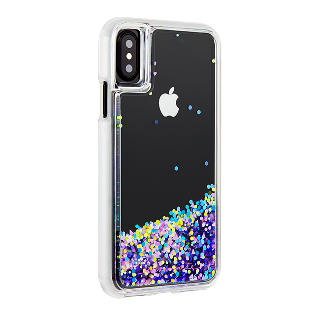 【iPhoneXS/X ケース】Waterfall Case (Glow Purple)