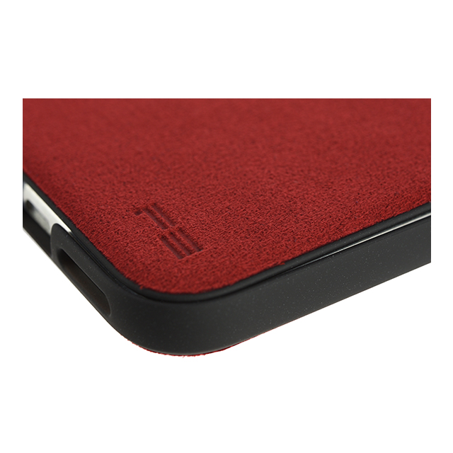 【iPhoneX ケース】Ultrasuede Flip Case (Red)goods_nameサブ画像