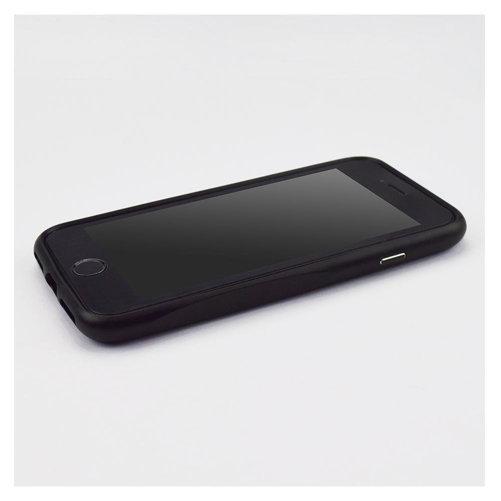 【iPhoneSE(第3/2世代)/8/7 ケース】HYBRID SLIM CASE for iPhoneSE(第2世代)/8/7(Black)サブ画像