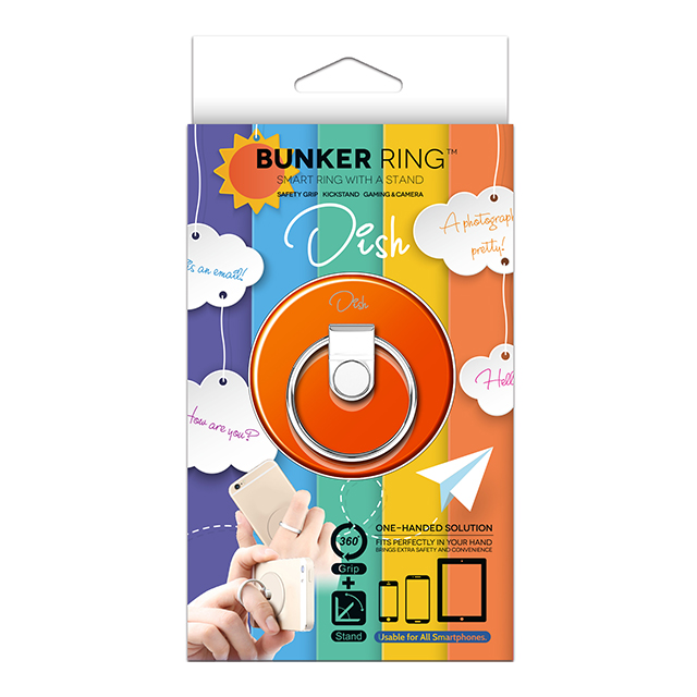 BUNKER RING Dish (Orange)goods_nameサブ画像