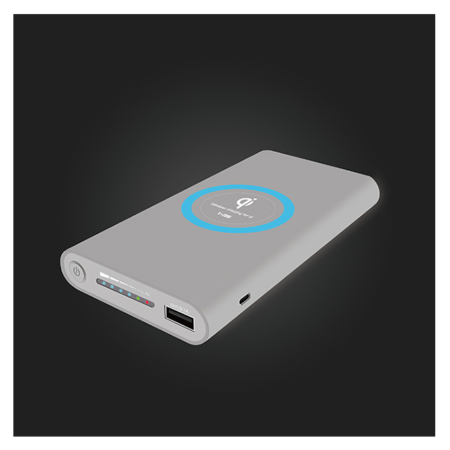 Wireless Charger Power Bank 8000mAh (グレー)goods_nameサブ画像