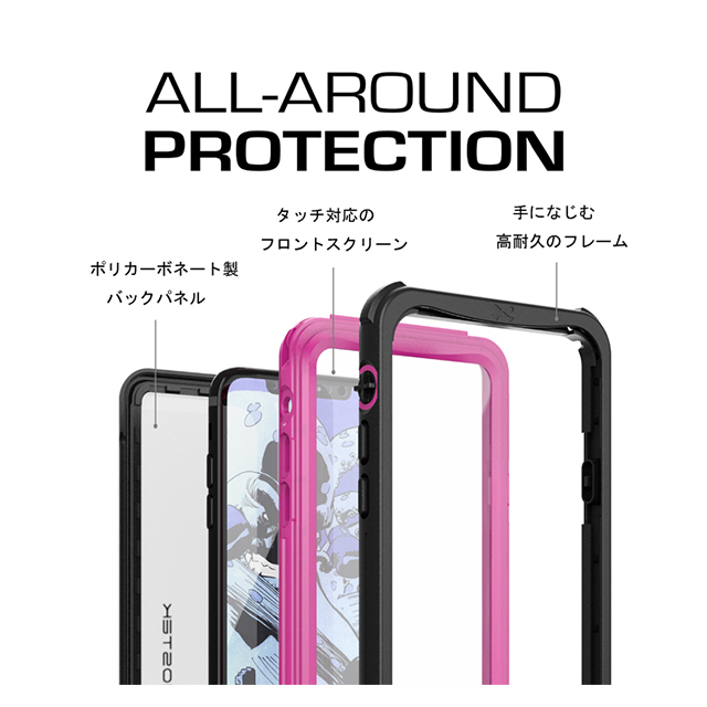 【iPhoneX ケース】Nautical (Pink)goods_nameサブ画像