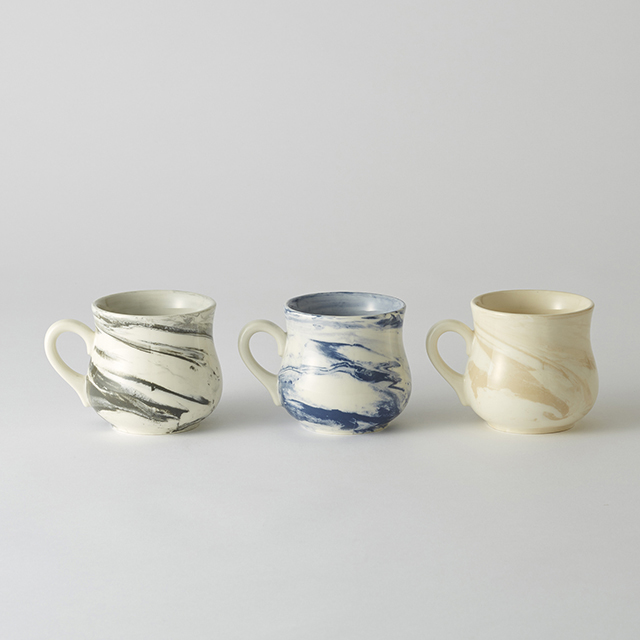 MARBLE MUG BL / マーブル マグカップ ブルーgoods_nameサブ画像