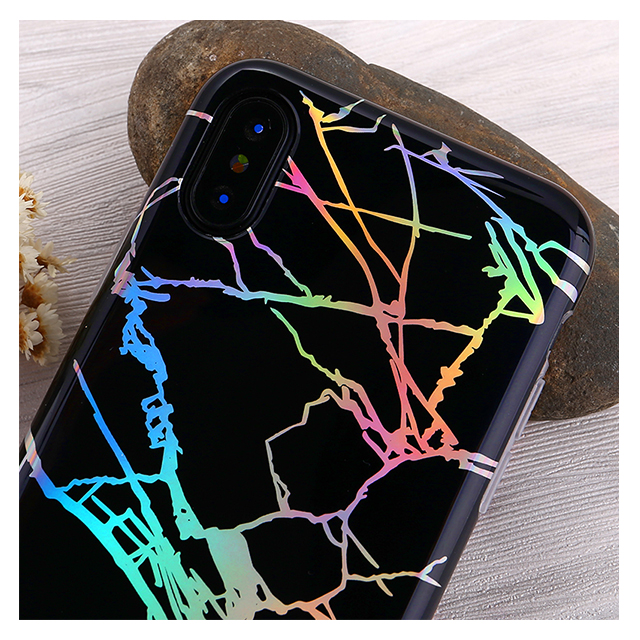 【iPhoneXS/X ケース】Metaric Marble (ブラック)サブ画像