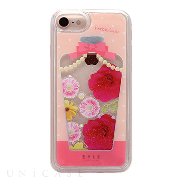 【iPhoneSE(第3/2世代)/8/7/6s/6 ケース】Glitter Case (ハーバリウム ピンク)