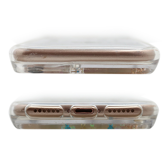【iPhoneSE(第3/2世代)/8/7/6s/6 ケース】Glitter Case (ハーバリウム イエロー)サブ画像