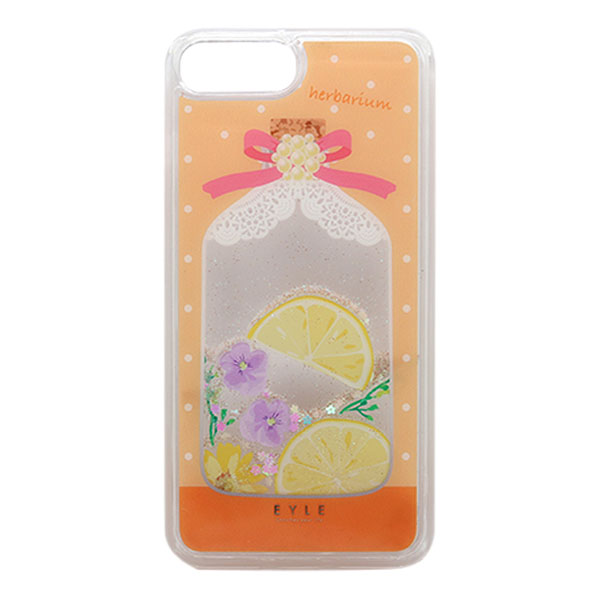 【iPhone8 Plus/7 Plus ケース】Glitter Case (ハーバリウム イエロー)goods_nameサブ画像
