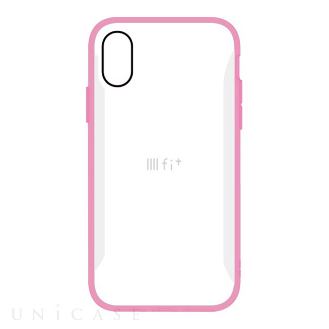 【iPhoneXS/X ケース】IIII fit ライトトーンシリーズ (ピンク)