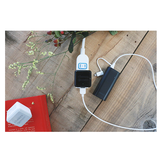 Quick Charge 3.0 technology USB Charger (ホワイト)goods_nameサブ画像