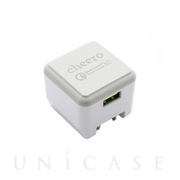 Quick Charge 3.0 technology USB Charger (ホワイト)