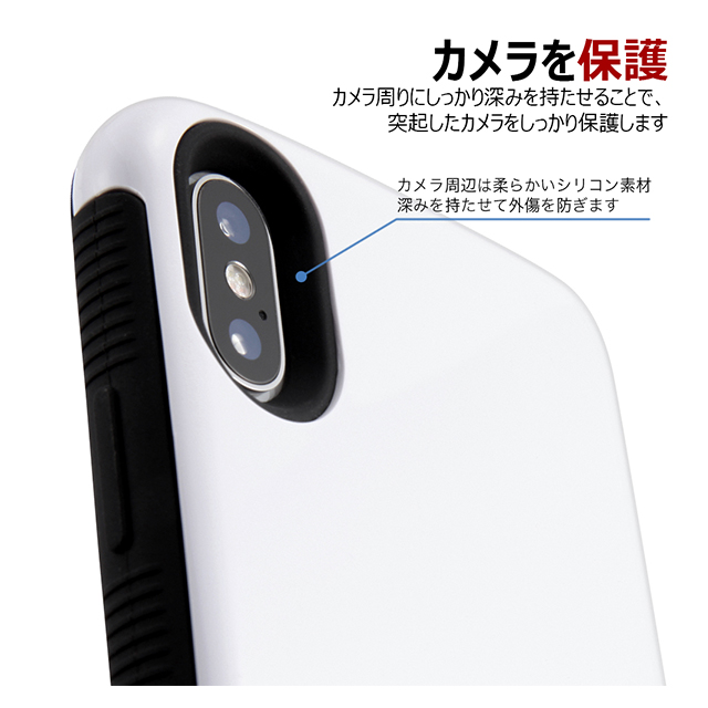 【iPhoneXS/X ケース】[＆]cover  (レッド)goods_nameサブ画像