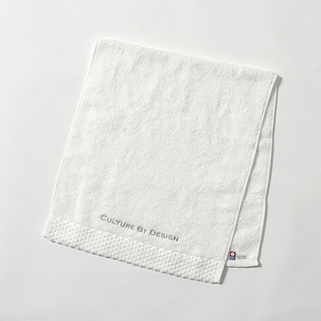 COTTON FACE TOWEL SET WHITE × ROSE SMOKE/コットンフェイスタオル ホワイト×ローズスモーク 2枚セットサブ画像