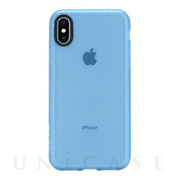 【iPhoneX ケース】Protective Lattice Cover (Blue)
