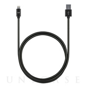 3ft Stainless Steel Lightning Cables (Black)