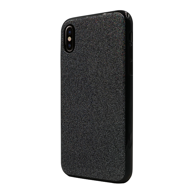 【iPhoneXS/X ケース】Clear Glitter Case (Black)goods_nameサブ画像
