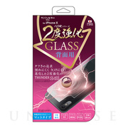 【iPhoneXS/X フィルム】バリ硬2度強化ガラス 背面用 (マットタイプ)