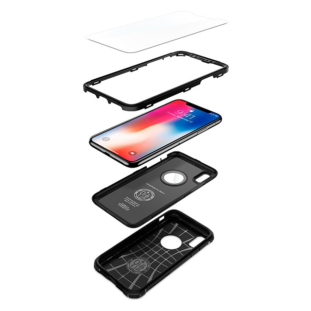 【iPhoneX ケース】Pro Guard (Black)サブ画像