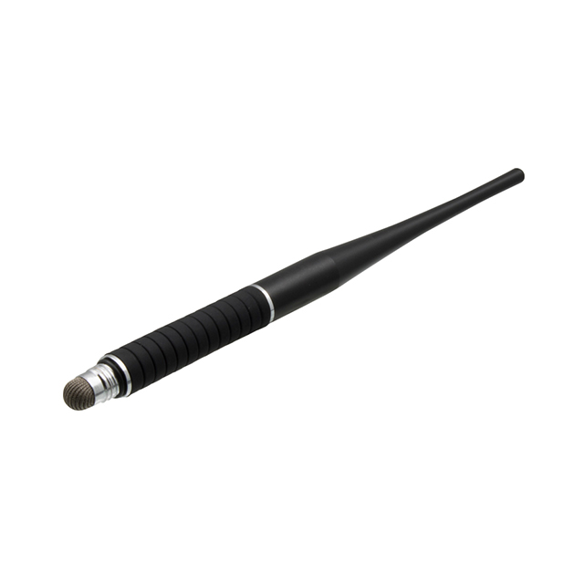 描きやすいロングボディーと2種類の選べるペン先 お絵描き用タッチペン (ブラック)サブ画像