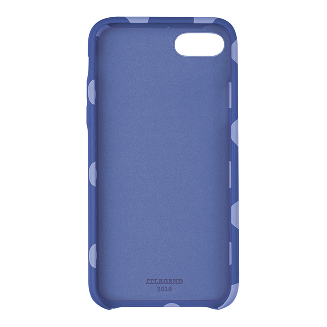 【iPhone8/7 ケース】Polka PU Leather Back Case (Blue Jazz)サブ画像