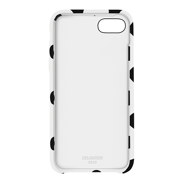 【iPhone8/7 ケース】Polka PU Leather Back Case (White Polka)goods_nameサブ画像
