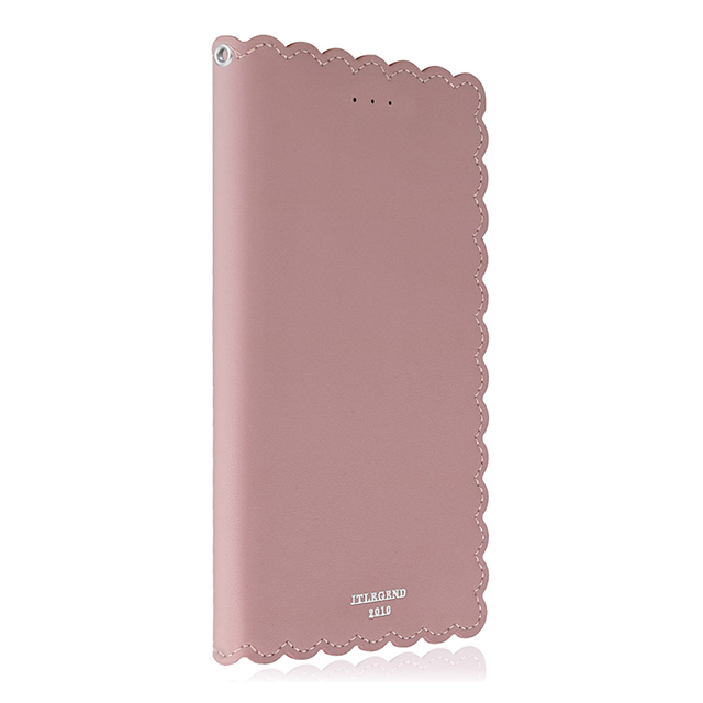 【iPhone8 Plus/7 Plus ケース】Biscuit Cowhide Leather Flip case (Pink)サブ画像