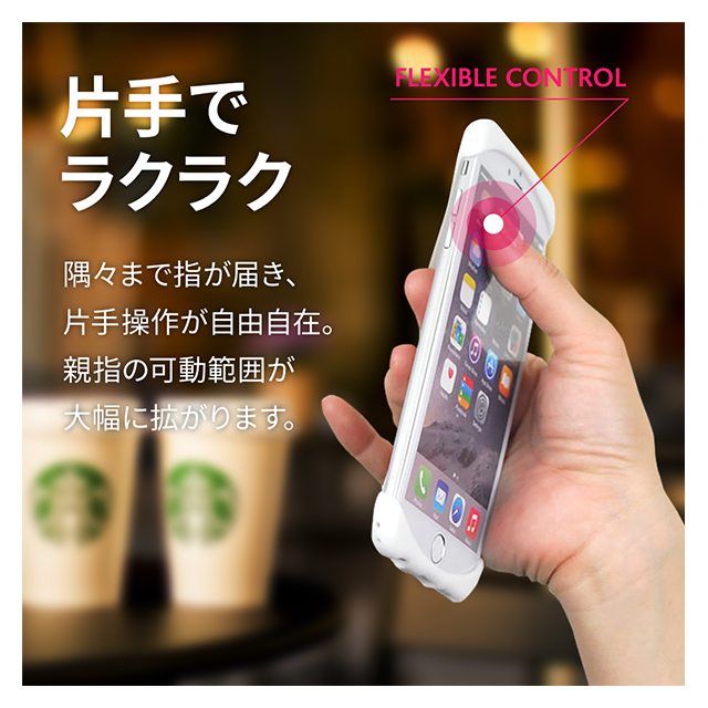 【iPhoneXS/X ケース】Palmo (White)goods_nameサブ画像