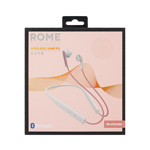 【ワイヤレスイヤホン】Rome Neckband (Rose Gold - Pink)サブ画像