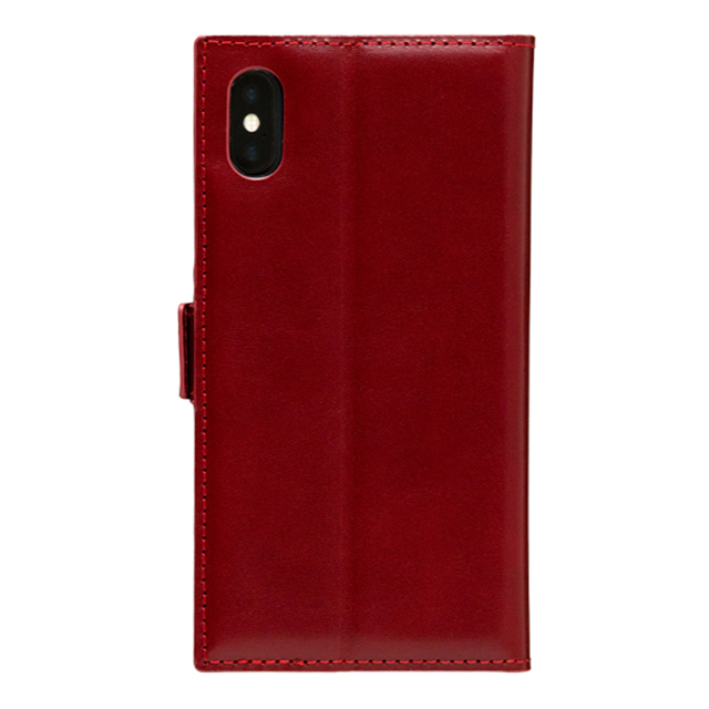 【iPhoneXS/X ケース】本革手帳型ケース Chevalier (RED)goods_nameサブ画像