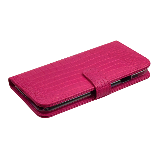 【アウトレット】【iPhone6s/6 ケース】COWSKIN Diary Pink×ALLIGATOR for iPhone6s/6goods_nameサブ画像