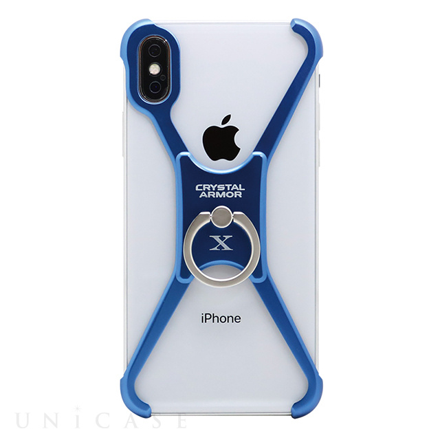 【iPhoneX ケース】X Ring (INDIGO BLUE)