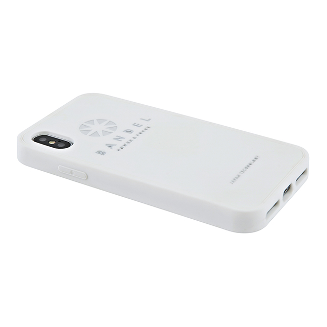 【iPhoneXS/X ケース】iPhoneX case logo (White×White)サブ画像