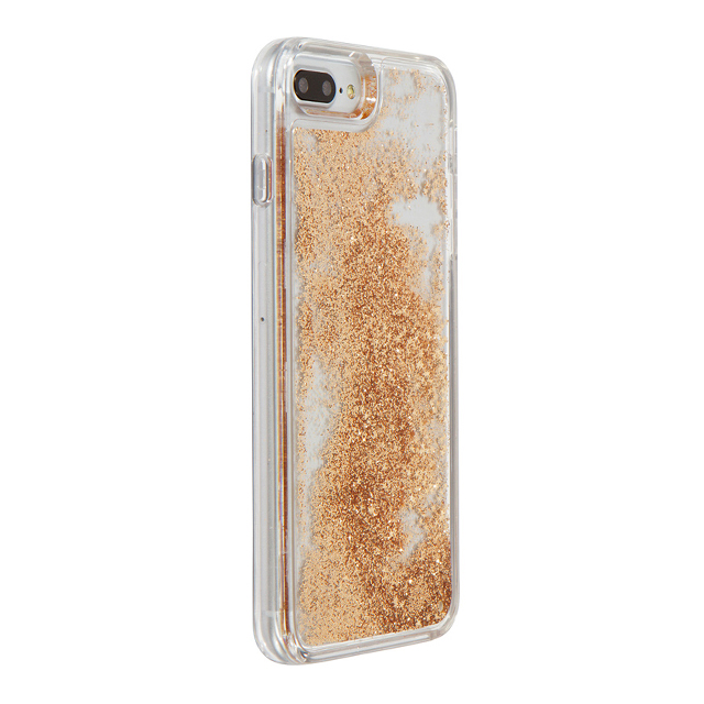 【iPhone8 Plus/7 Plus ケース】Case Study Liquid Case (Gold Glitter Starサブ画像