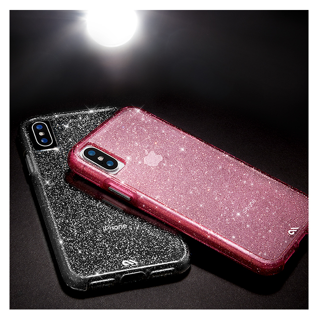 【iPhoneXS/X ケース】Sheer Crystal (Pink)サブ画像