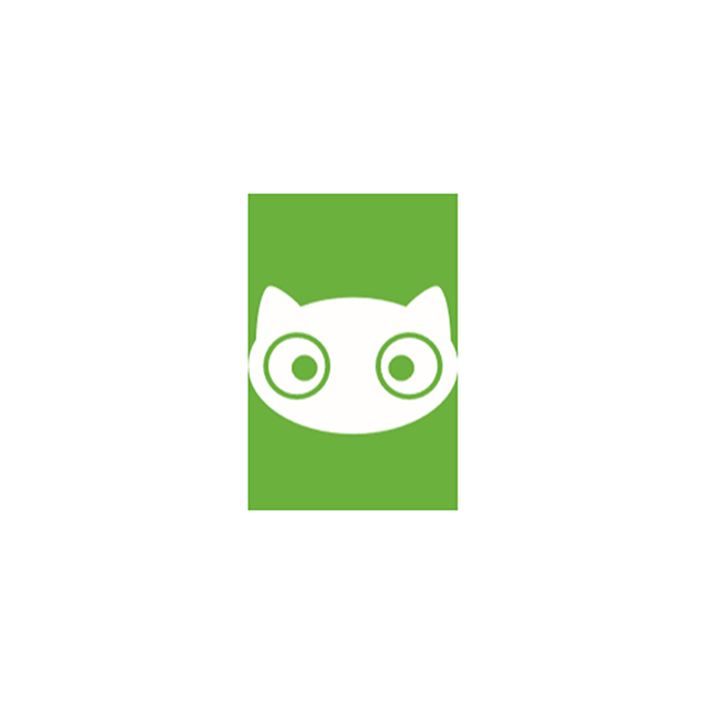 「PAPERANG」専用 感熱連続フレーム用紙 (緑色猫 黒発色) 3本パックgoods_nameサブ画像