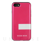 【iPhoneSE(第3/2世代)/8/7 ケース】ROSE BUD [LINE] シェルケース (ピンク)