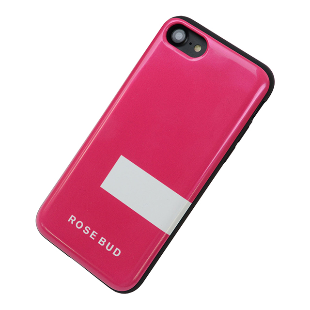 【iPhoneSE(第3/2世代)/8/7 ケース】ROSE BUD [LINE] シェルケース (ピンク)サブ画像