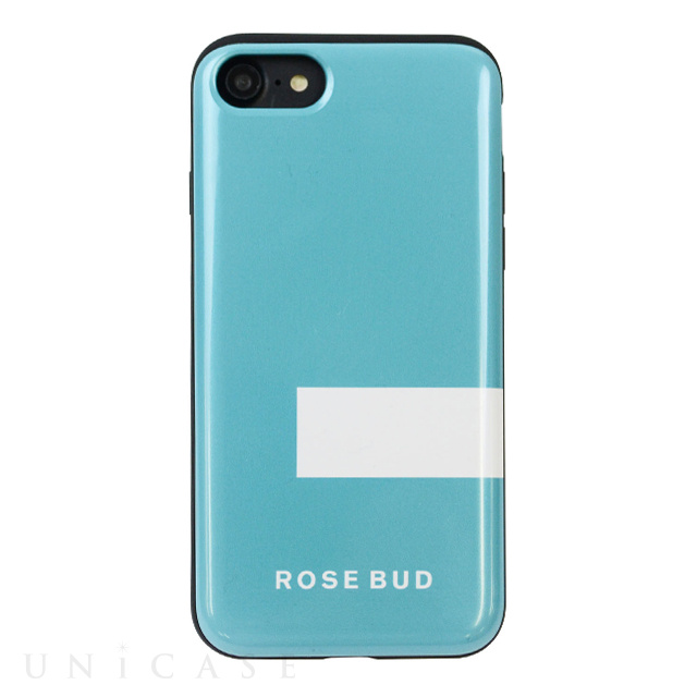 【iPhoneSE(第3/2世代)/8/7 ケース】ROSE BUD [LINE] シェルケース (エメラルド) ROSE BUD