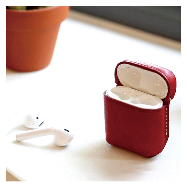 【AirPods(第2/1世代) ケース】Minerva Box Leather Case (ブラウン)goods_nameサブ画像