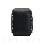 【AirPods ケース】Minerva Box Leather Case (ブラック)