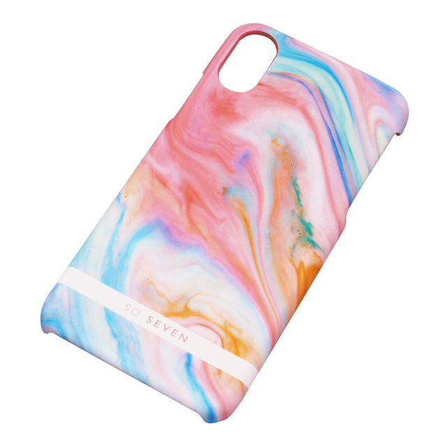 【iPhoneXS/X ケース】CARRARE MARBLE (ピンク)goods_nameサブ画像