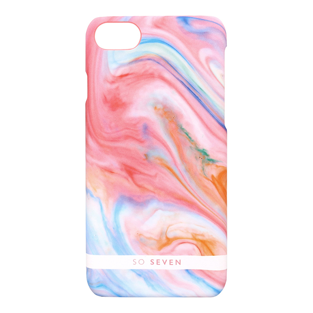 【iPhoneSE(第3/2世代)/8/7 ケース】CARRARE MARBLE (ピンク)サブ画像