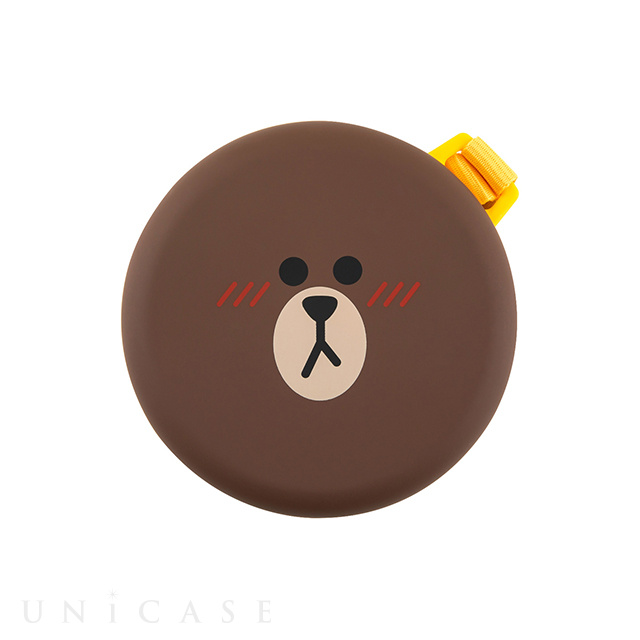 Line Friends マカロンモバイルバッテリー 50mah ブラウン Line Friends Iphoneケースは Unicase