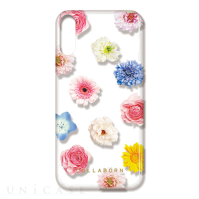 【iPhoneXS/X ケース】OILSHOCK DESIGNS Floral花柄デザインTPUケース (Colorful Floral)