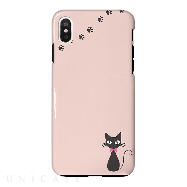 【iPhoneXS/X ケース】sippoデザインタフケース (Pinkcat)