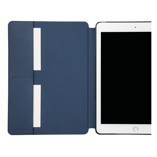 【iPad(9.7inch)(第5世代/第6世代) ケース】“EURO Passione” Book PU Leather Case (Black)サブ画像