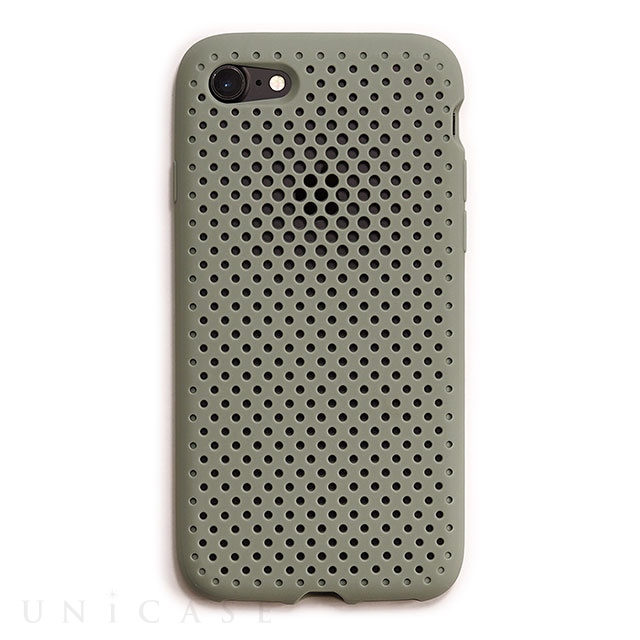 【iPhone8/7 ケース】Mesh Case (Clay Green)