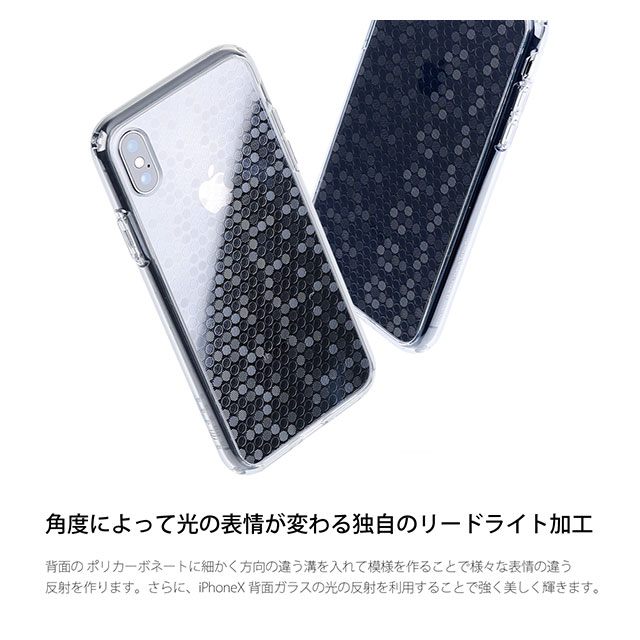 【iPhoneXS/X ケース】シークレットシャイン (クリア/ドット)サブ画像