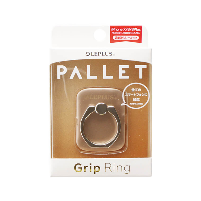 スマートフォンリング 「Grip Ring/PALLET」 (メタルゴールド)サブ画像