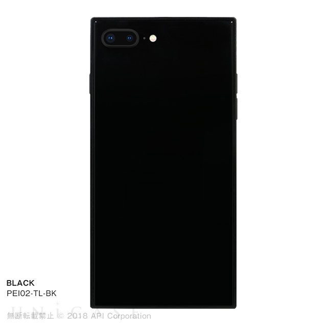 【iPhone8 Plus/7 Plus ケース】TILE (BLACK)